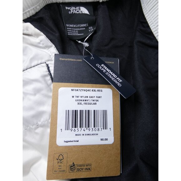 The North Face Women's Black/Cream 2-PC Set Large T-Shirt &‎ XXL Pants Combo - Picture 11 of 13